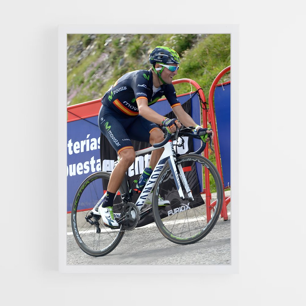 Poster Alejandro valverde – affiche Cyclisme (vue 3)